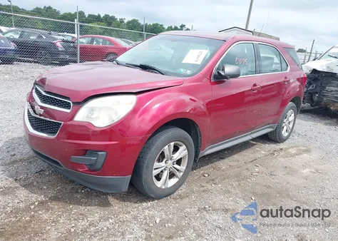 2010 Chevrolet Equinox Ls from USA, damaged, VIN 2CNALBEW9A6351630